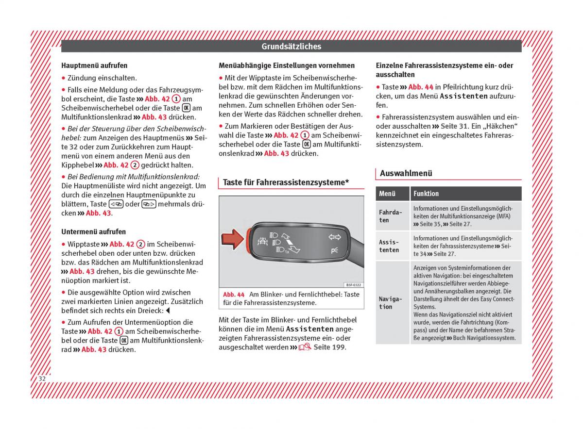 Seat Ateca Handbuch / page 34