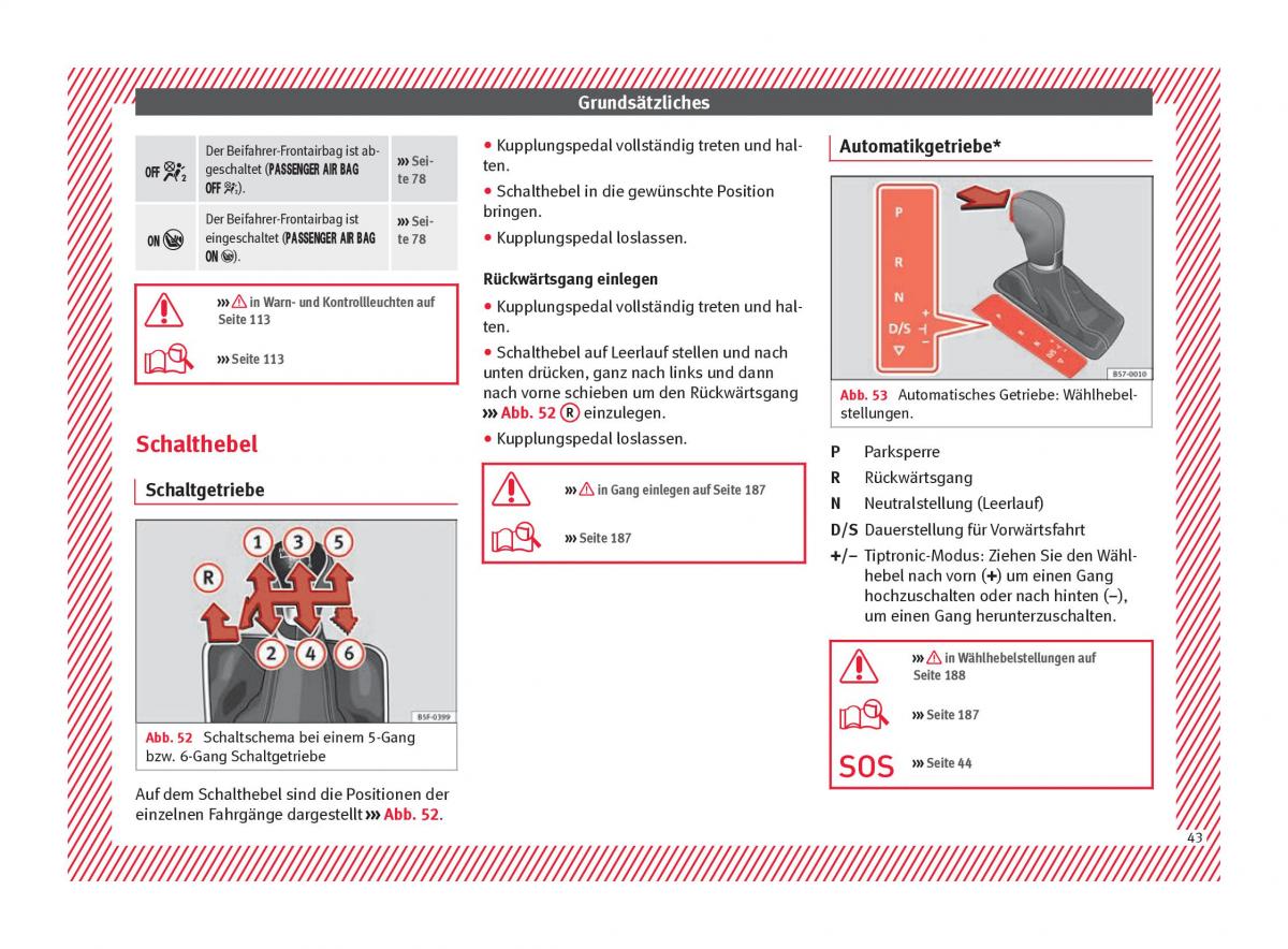 Seat Ateca Handbuch / page 45