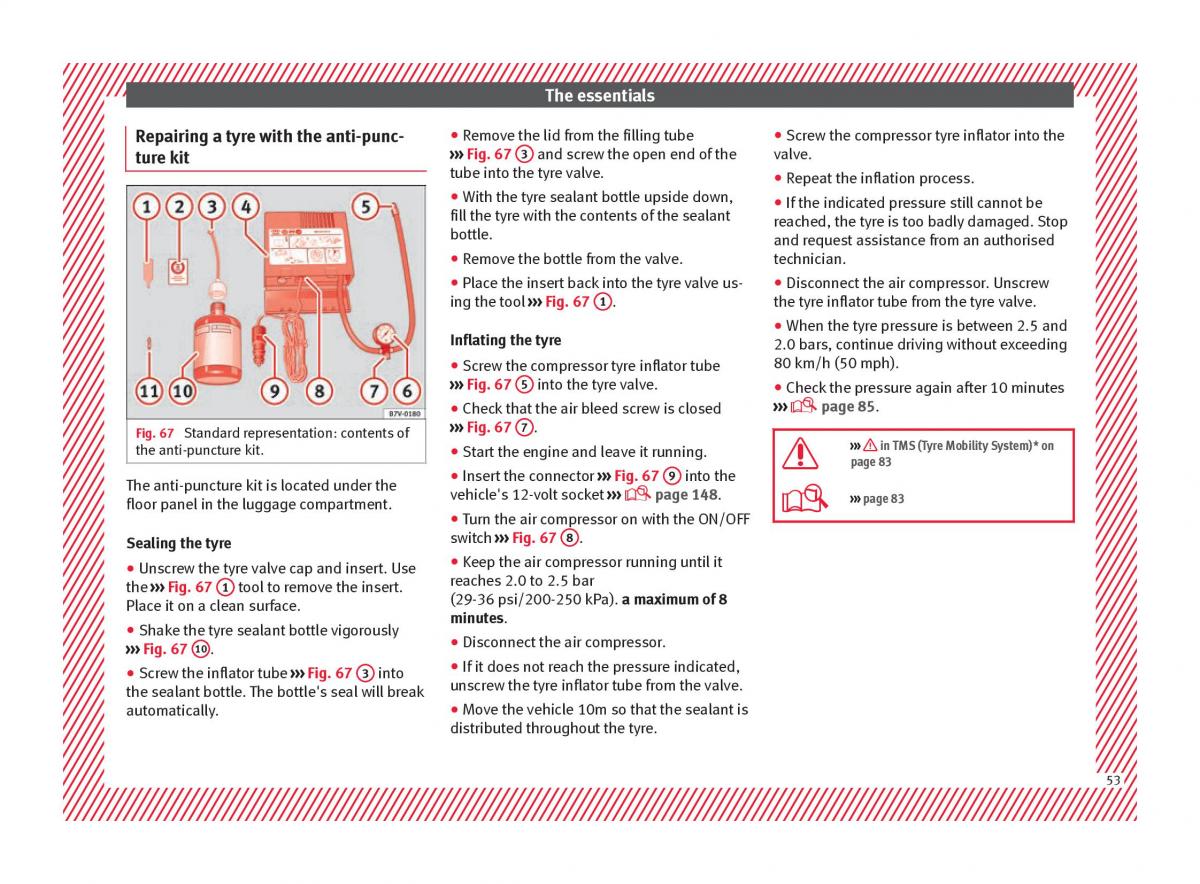 Seat Ateca owners manual / page 55