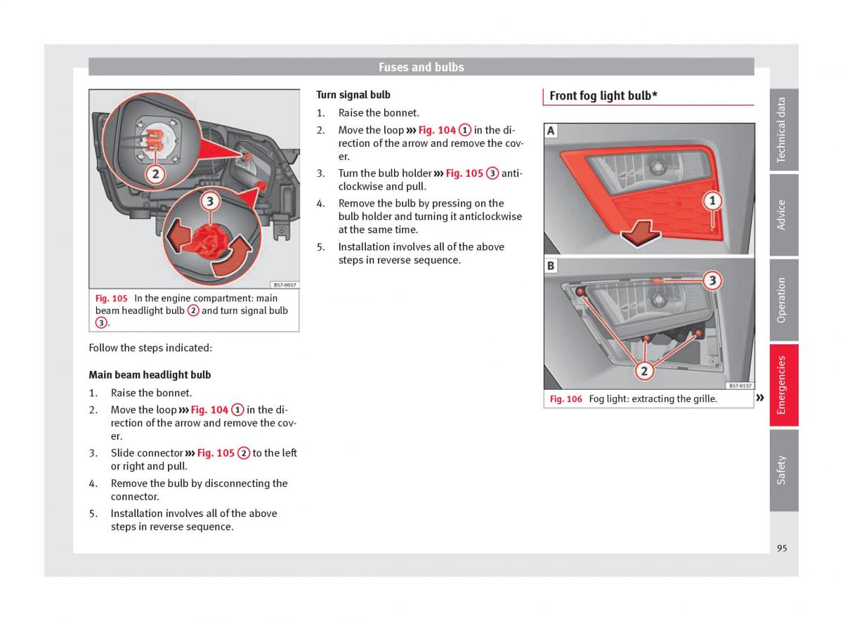 Seat Ateca owners manual / page 97