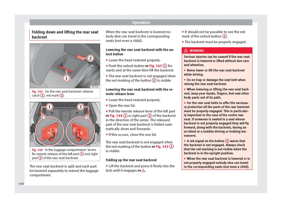 Seat Ateca owners manual / page 148