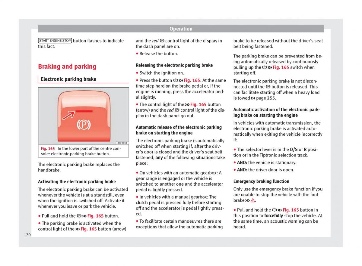 Seat Ateca owners manual / page 172