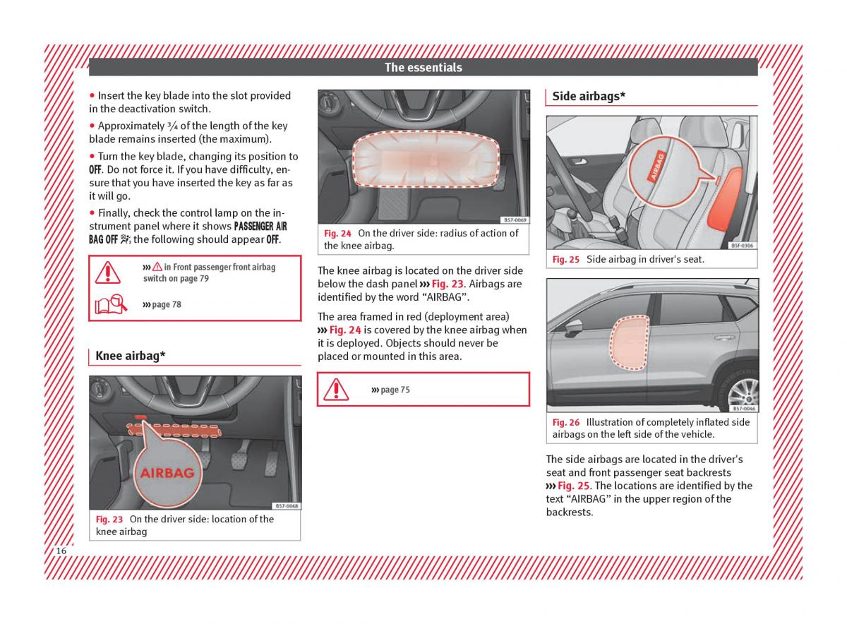 Seat Ateca owners manual / page 18