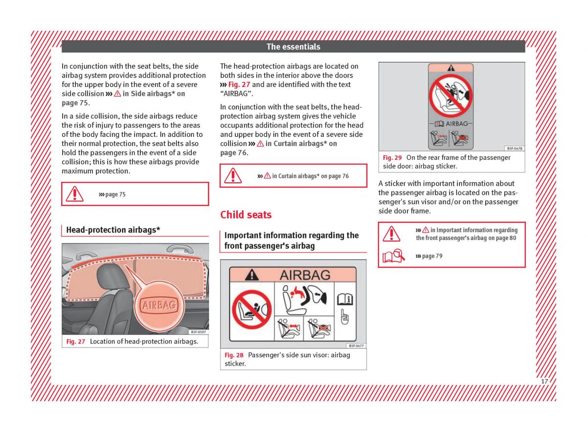 Seat Ateca owners manual / page 19