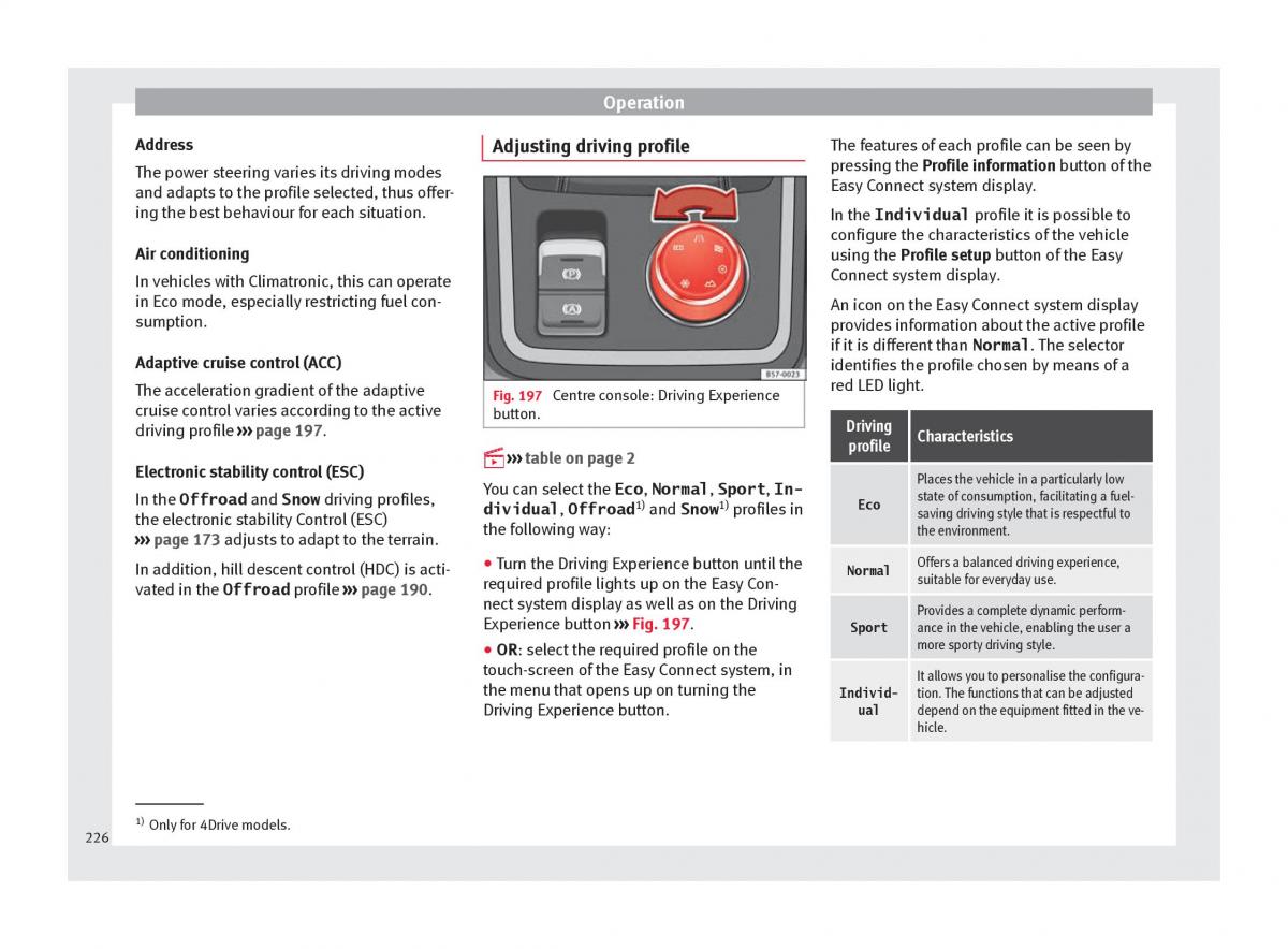 Seat Ateca owners manual / page 228