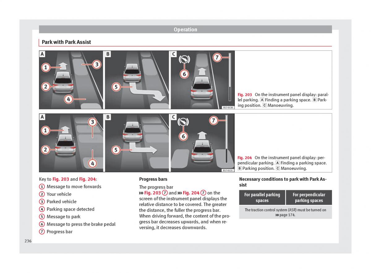 Seat Ateca owners manual / page 238