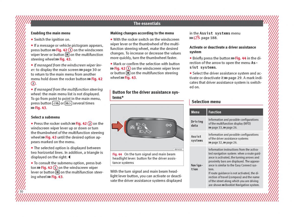 Seat Ateca owners manual / page 32