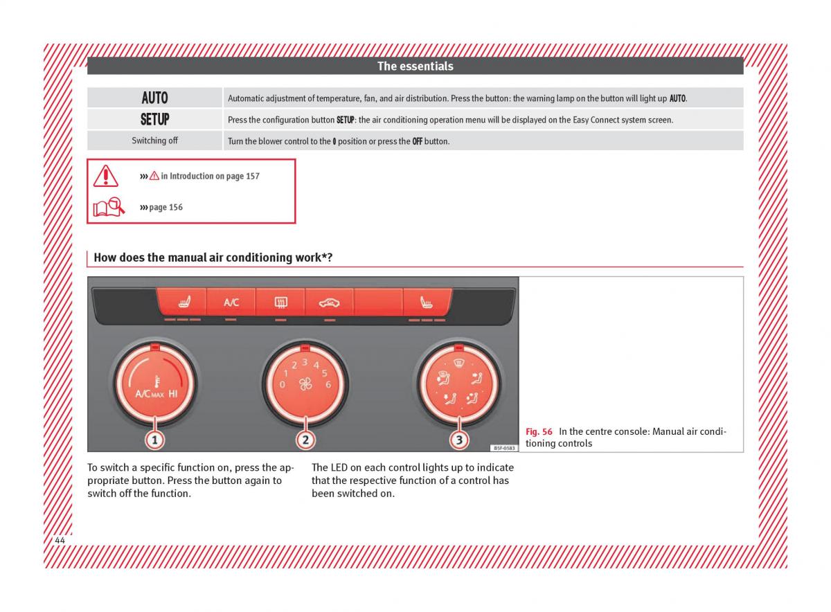 Seat Ateca owners manual / page 46