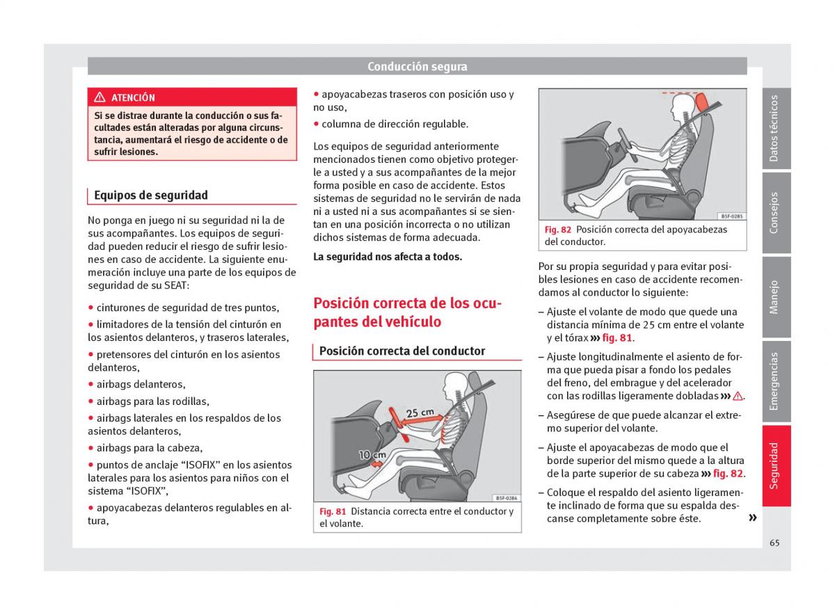 Seat Ateca manual del propietario / page 67