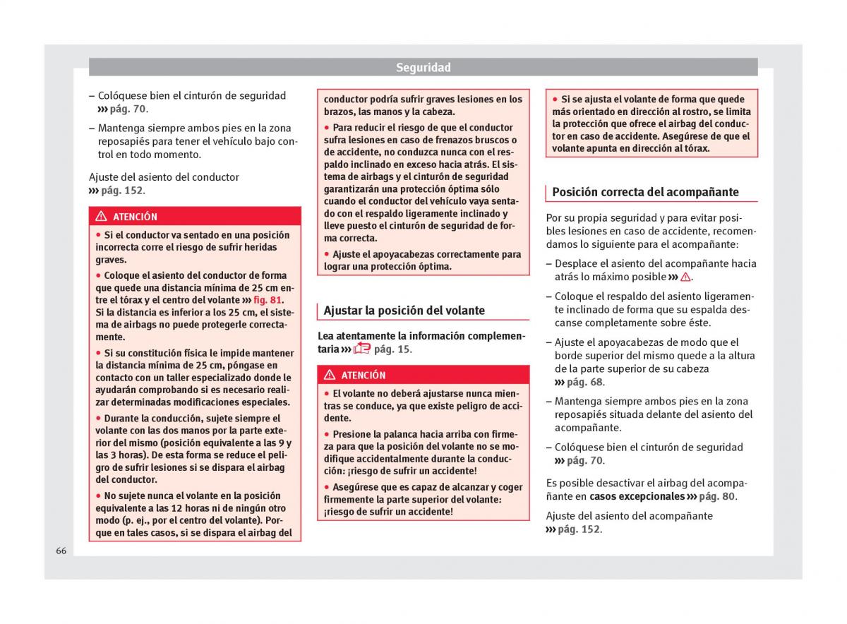 Seat Ateca manual del propietario / page 68