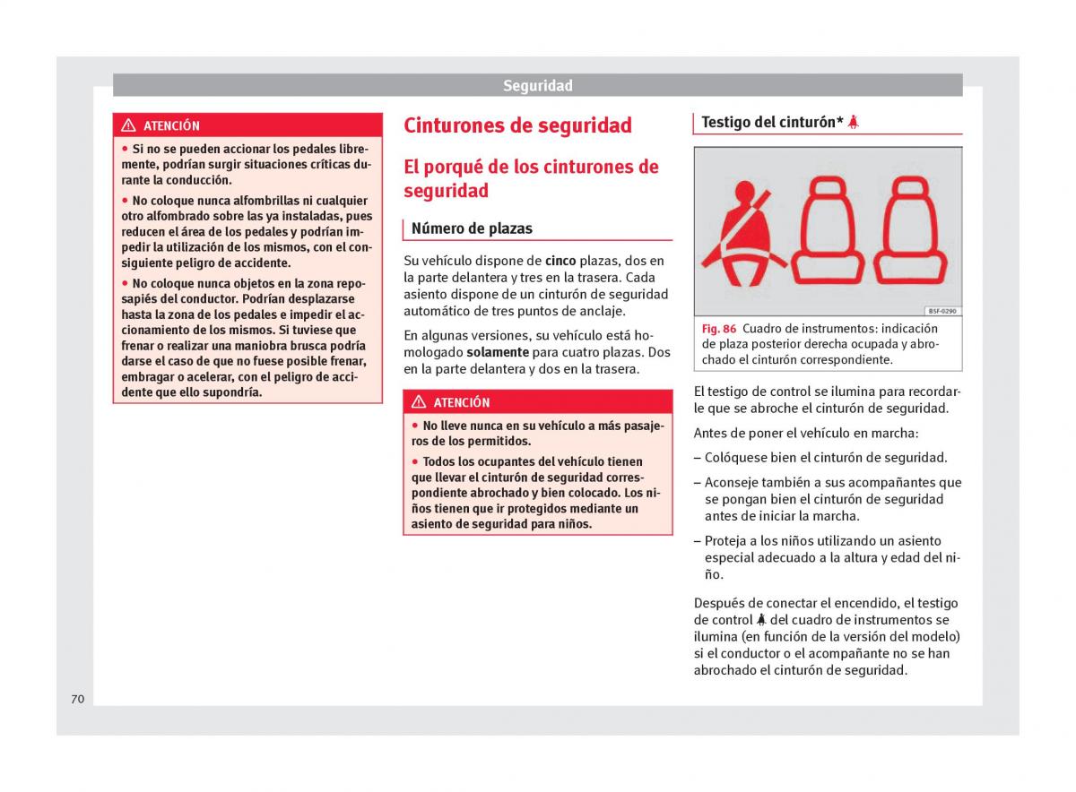 Seat Ateca manual del propietario / page 72