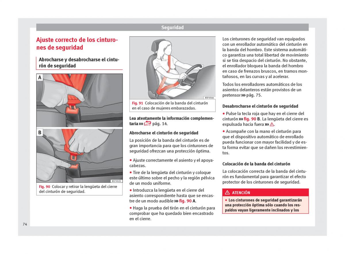 Seat Ateca manual del propietario / page 76