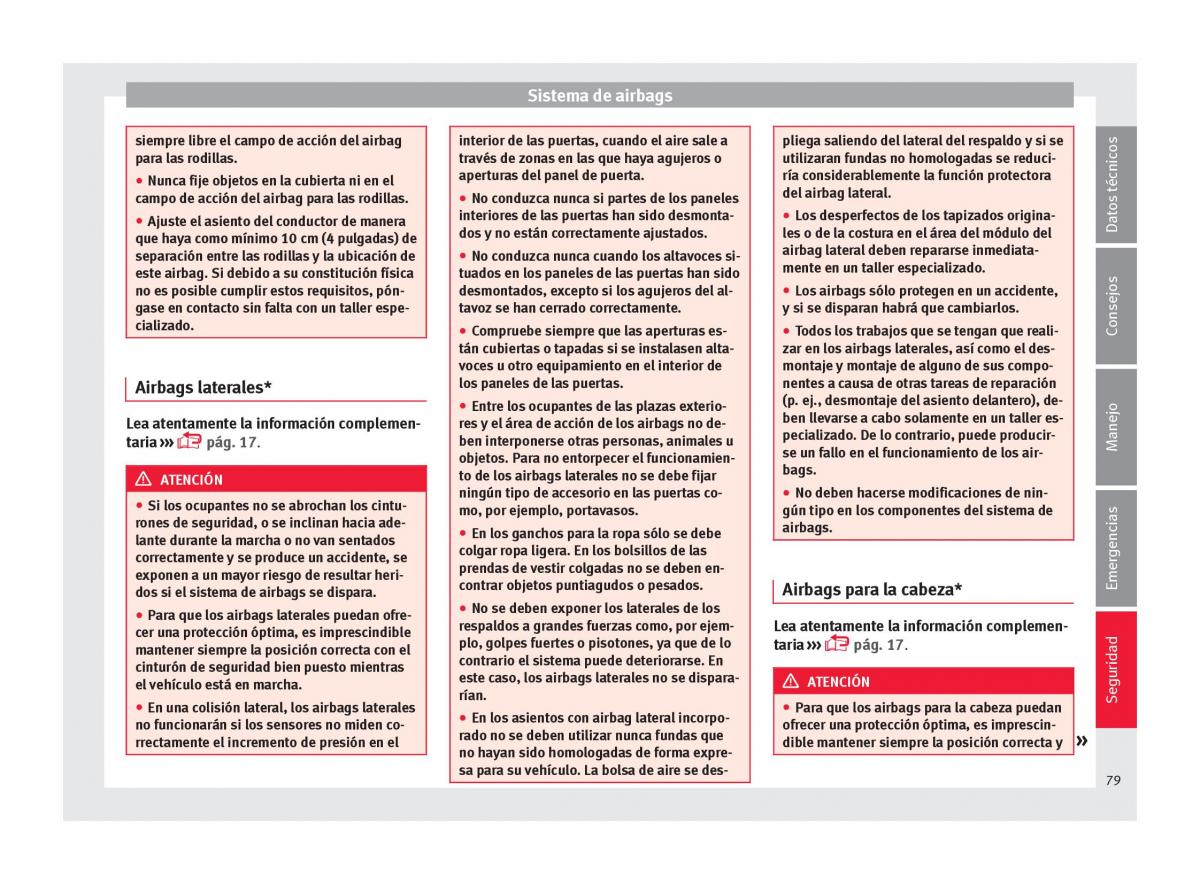 Seat Ateca manual del propietario / page 81