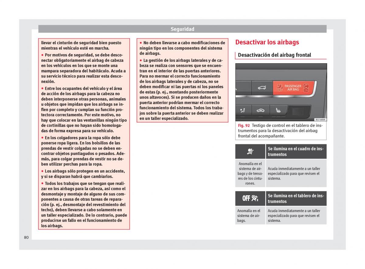 Seat Ateca manual del propietario / page 82