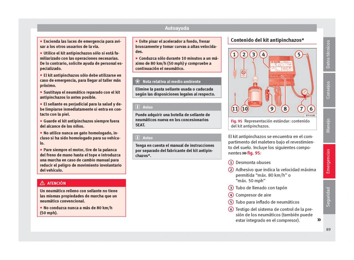 Seat Ateca manual del propietario / page 91