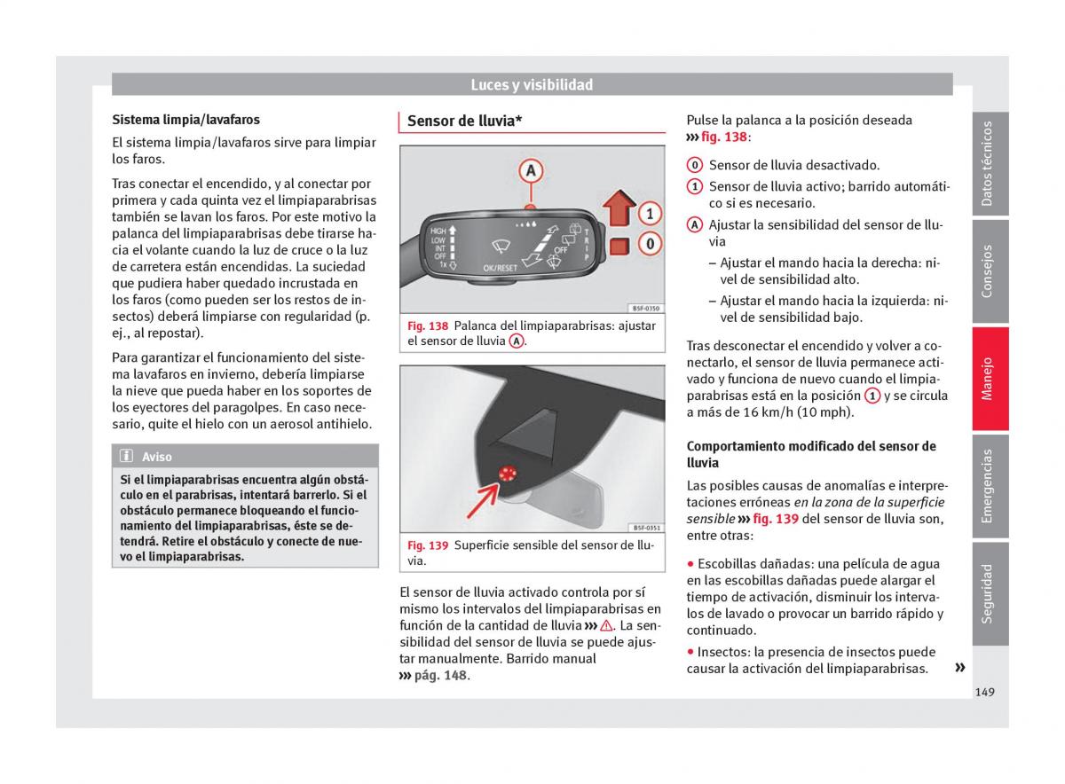 Seat Ateca manual del propietario / page 151