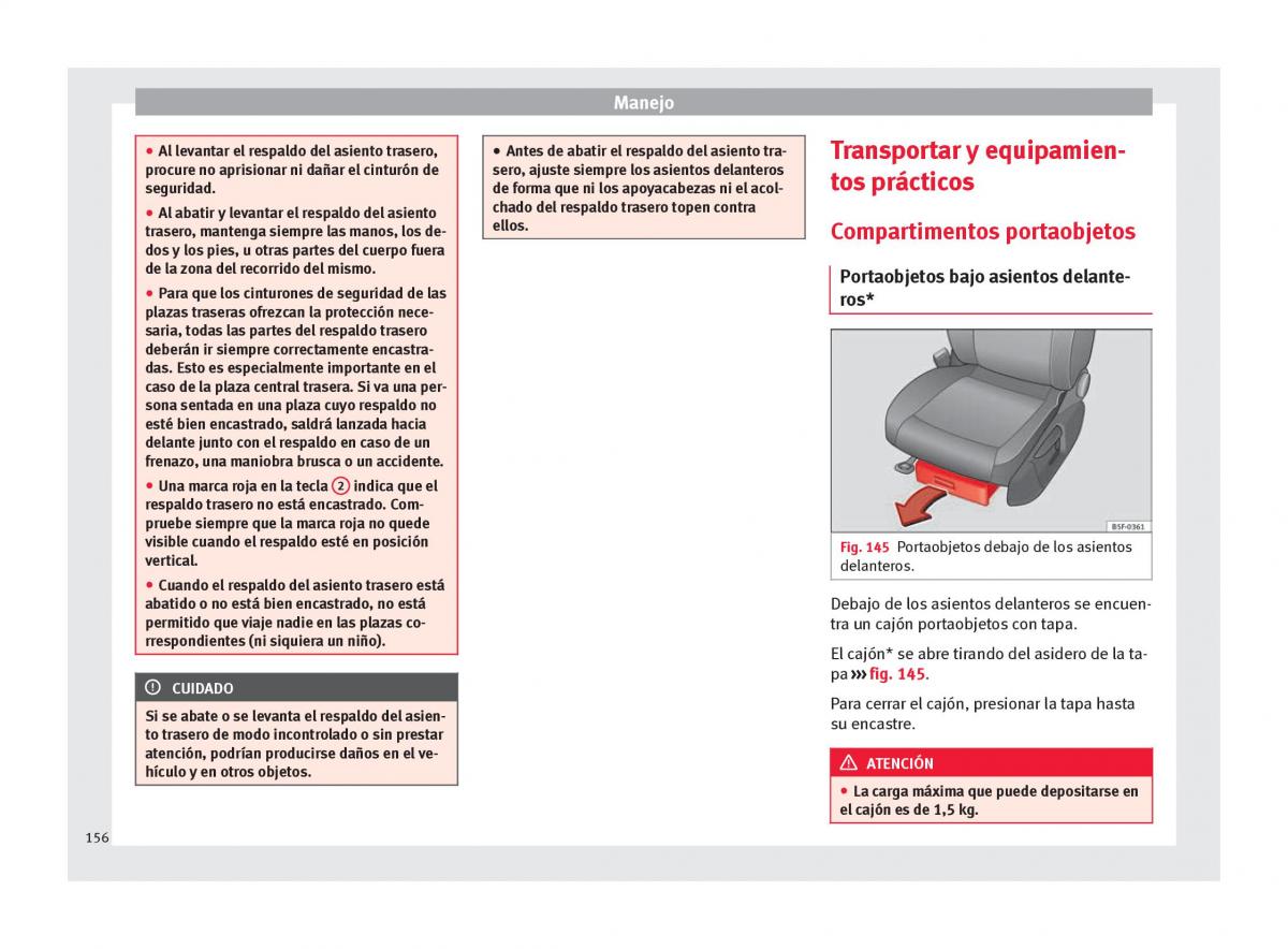 Seat Ateca manual del propietario / page 158