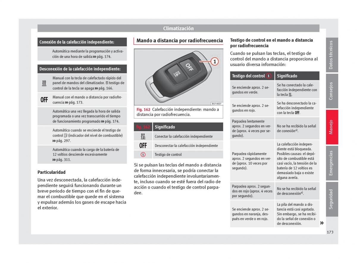 Seat Ateca manual del propietario / page 175