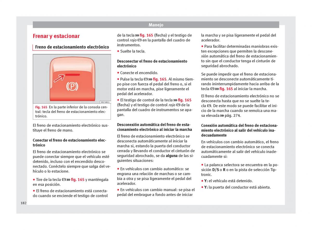 Seat Ateca manual del propietario / page 184