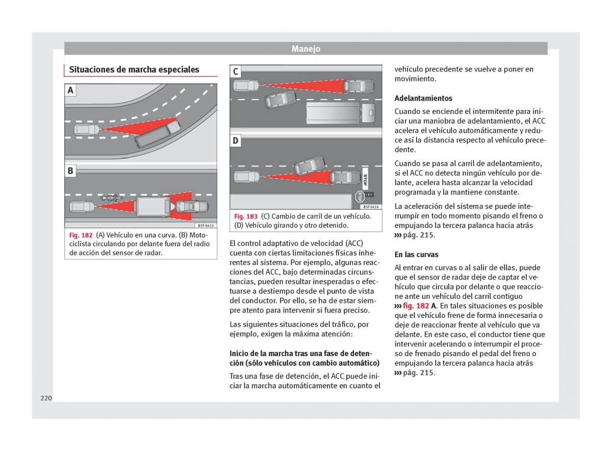 manual Seat Ateca Seat Ateca manual del propietario / page 222