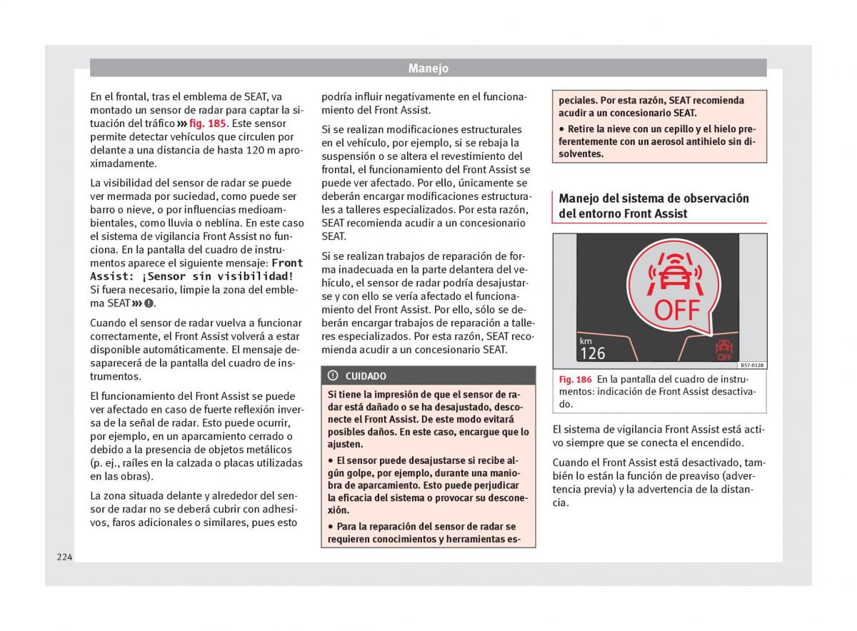 Seat Ateca manual del propietario / page 226