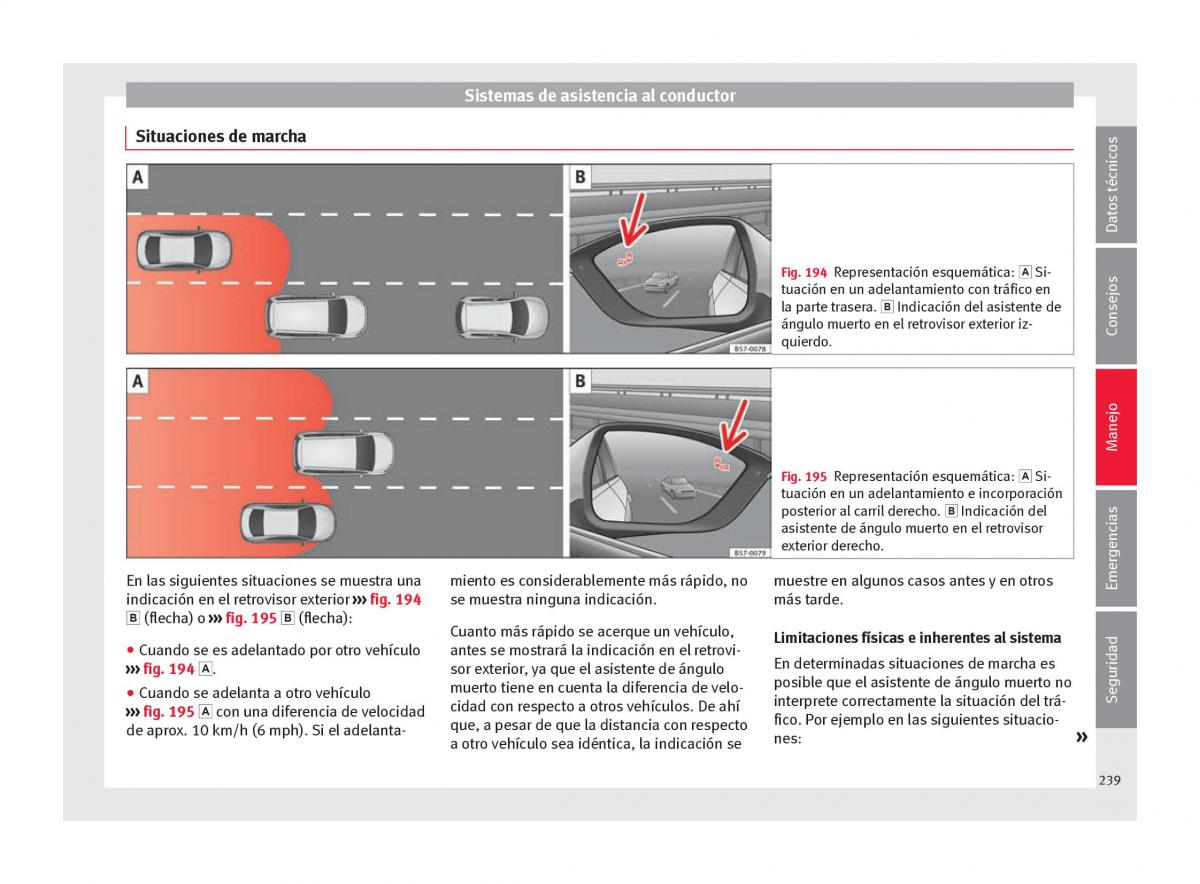 Seat Ateca manual del propietario / page 241