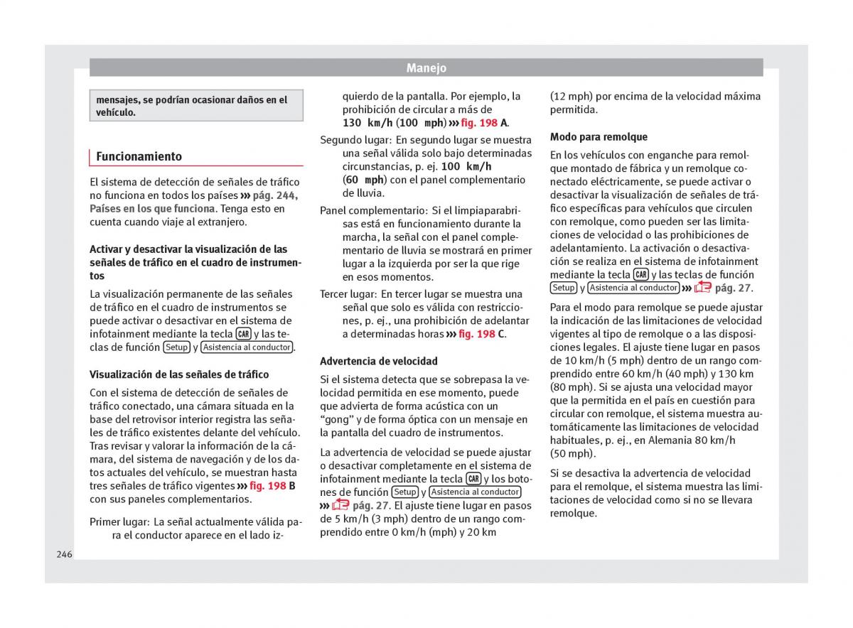 Seat Ateca manual del propietario / page 248