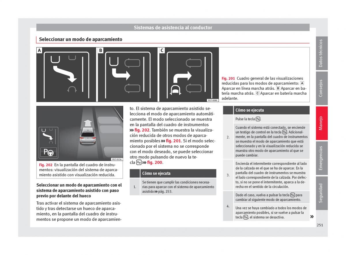 Seat Ateca manual del propietario / page 253