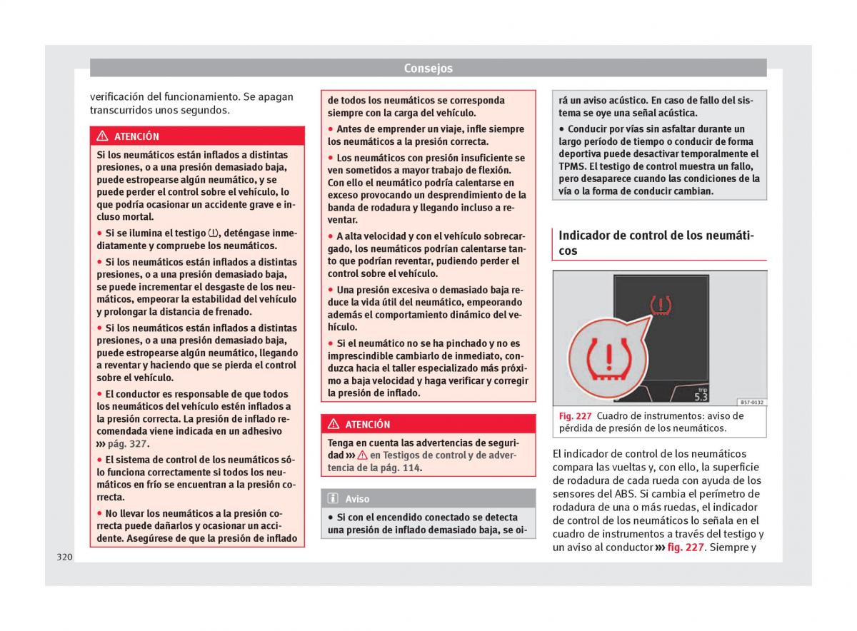 Seat Ateca manual del propietario / page 322