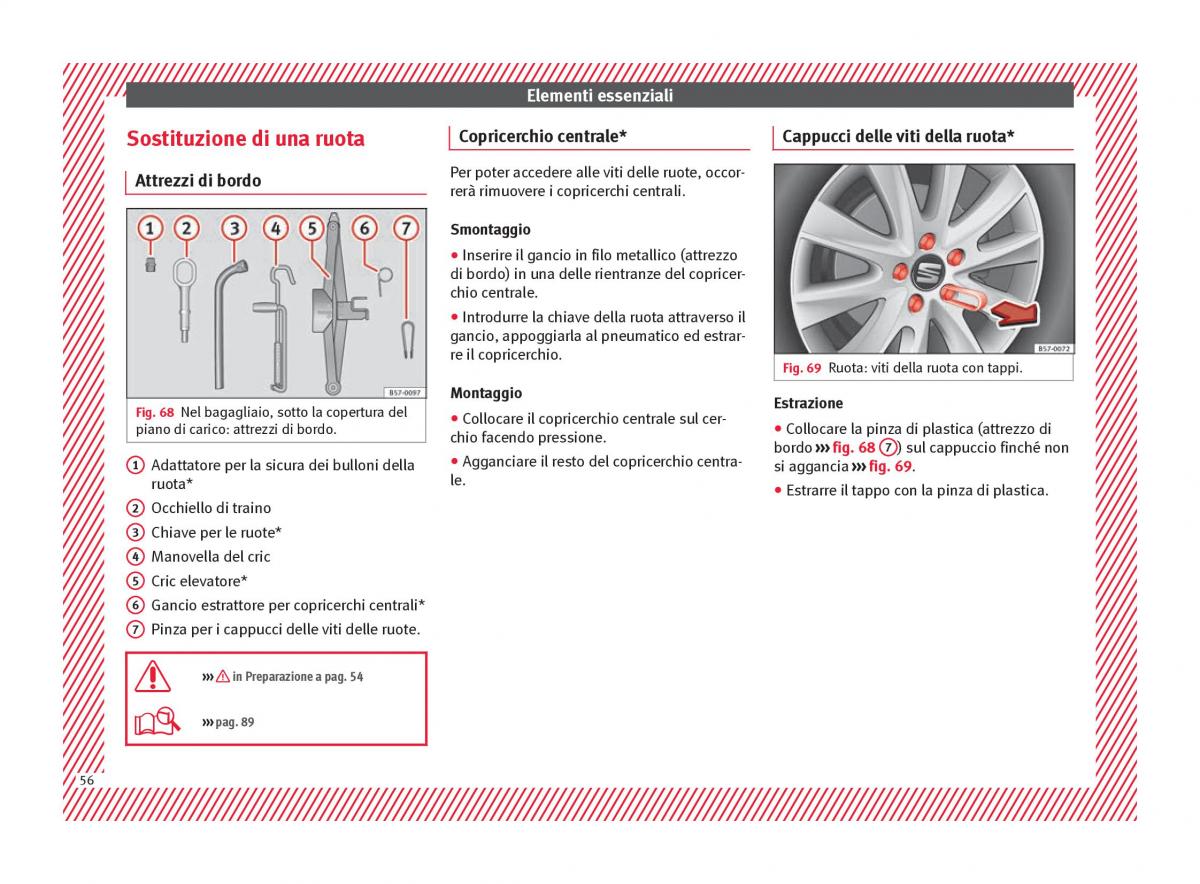 Seat Ateca manuale del proprietario / page 58