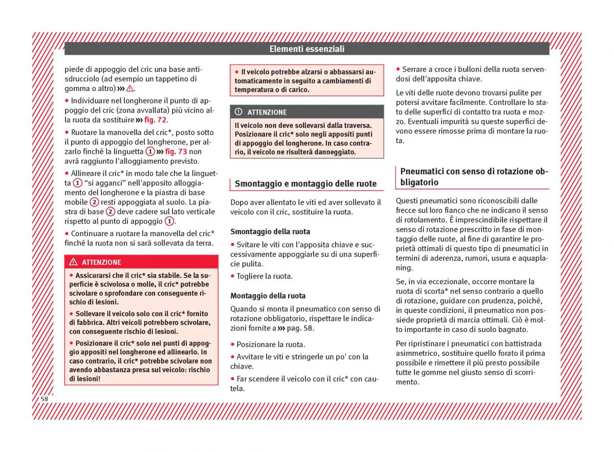 Seat Ateca manuale del proprietario / page 60