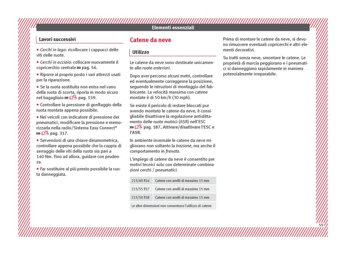 Seat Ateca manuale del proprietario / page 61