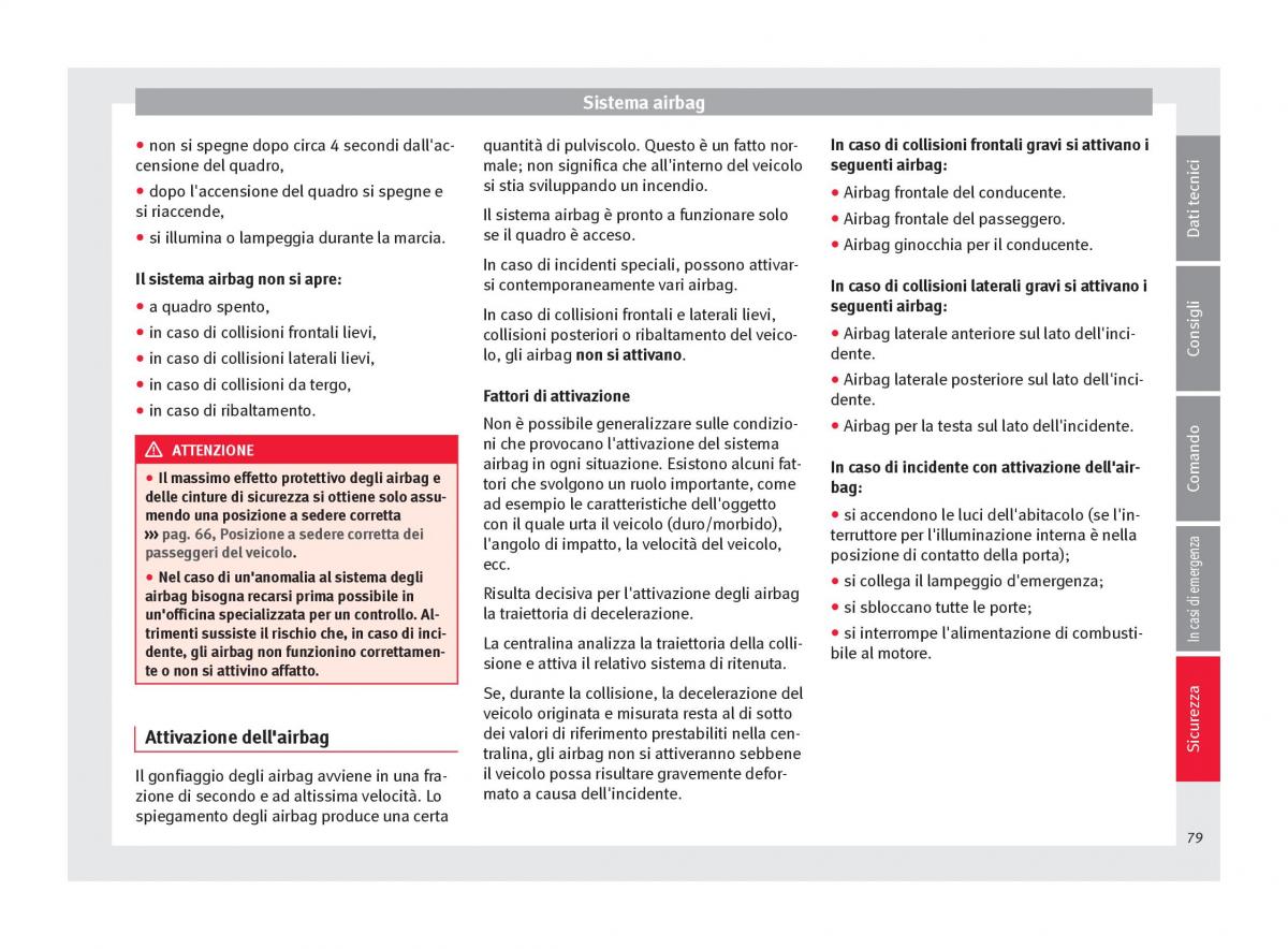 Seat Ateca manuale del proprietario / page 81