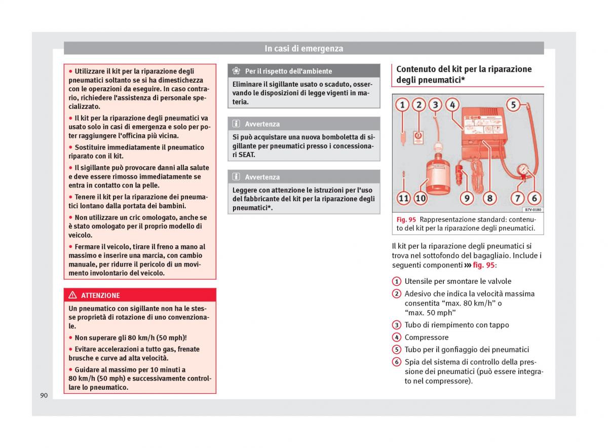 Seat Ateca manuale del proprietario / page 92