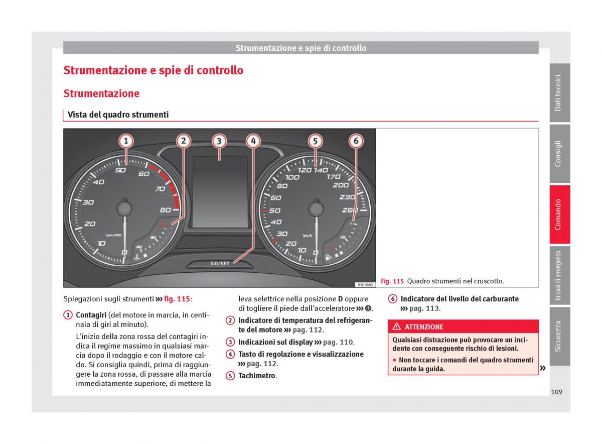 Seat Ateca manuale del proprietario / page 111