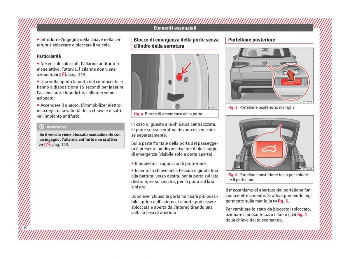 Seat Ateca manuale del proprietario / page 12