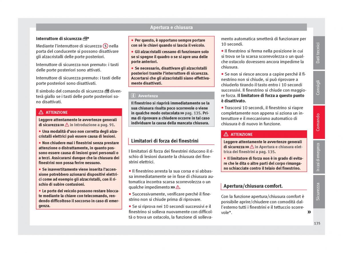 Seat Ateca manuale del proprietario / page 137