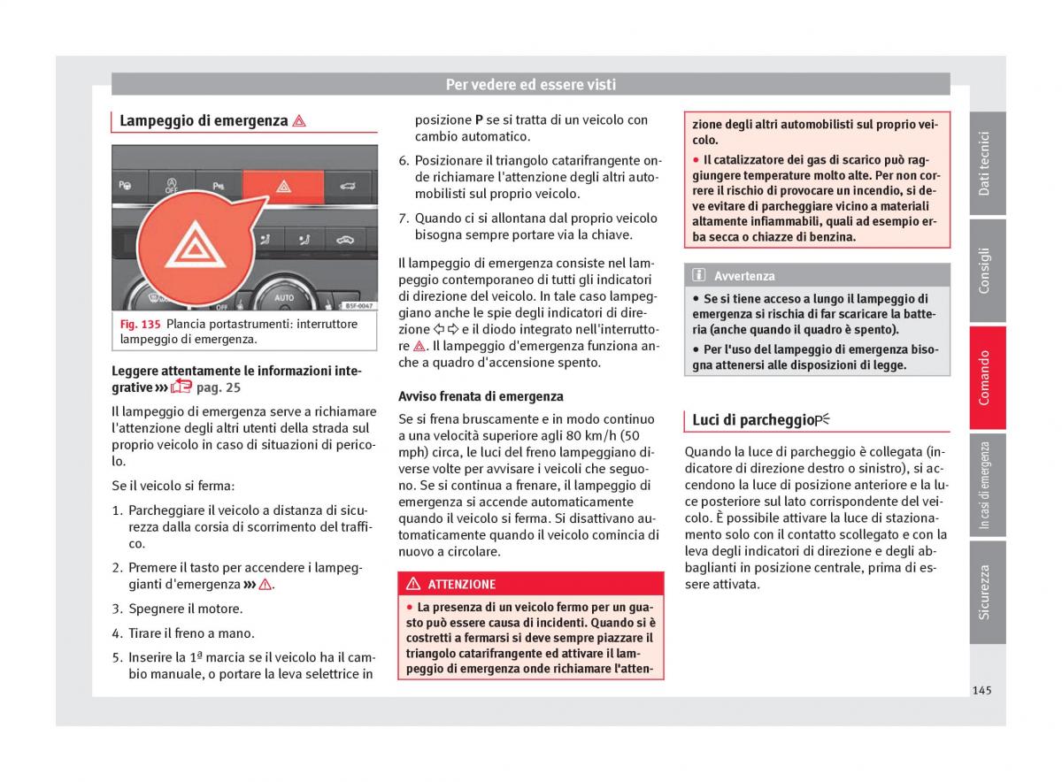 Seat Ateca manuale del proprietario / page 147