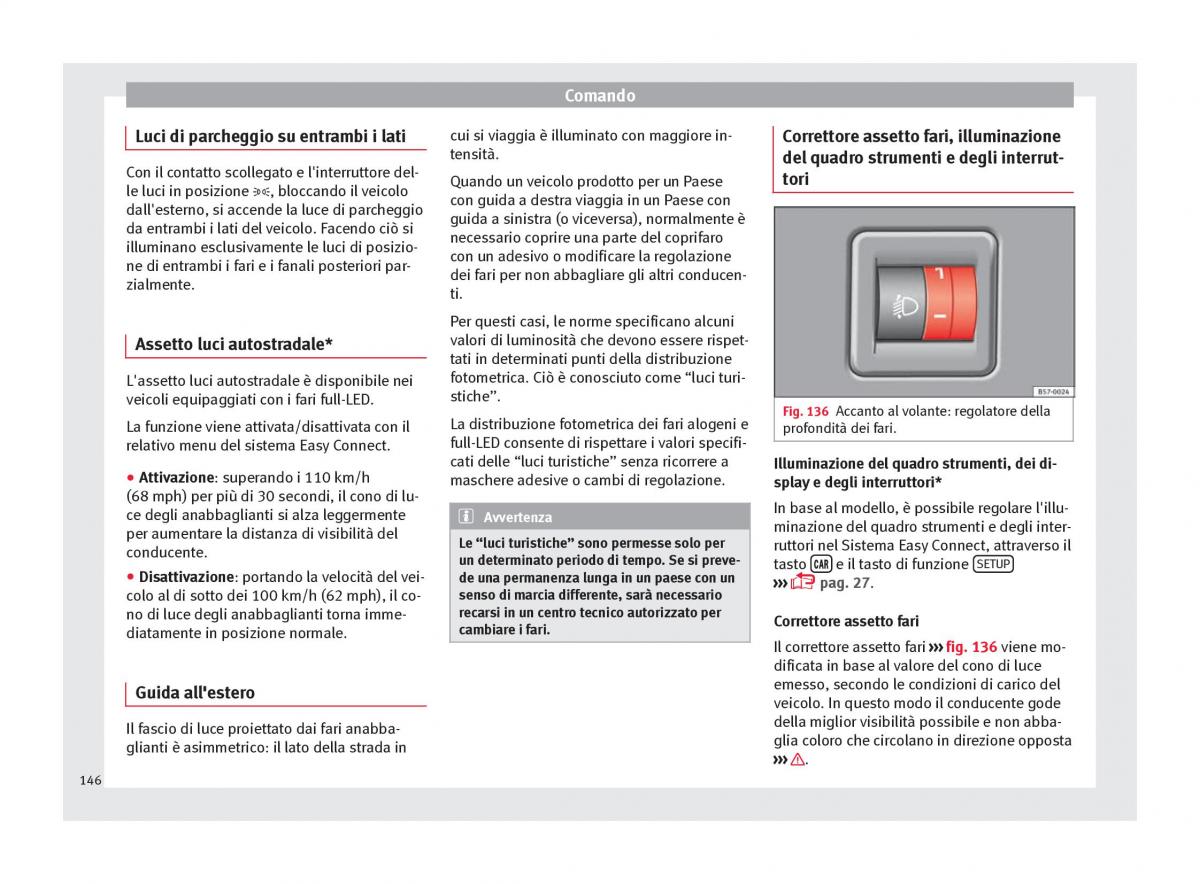 Seat Ateca manuale del proprietario / page 148