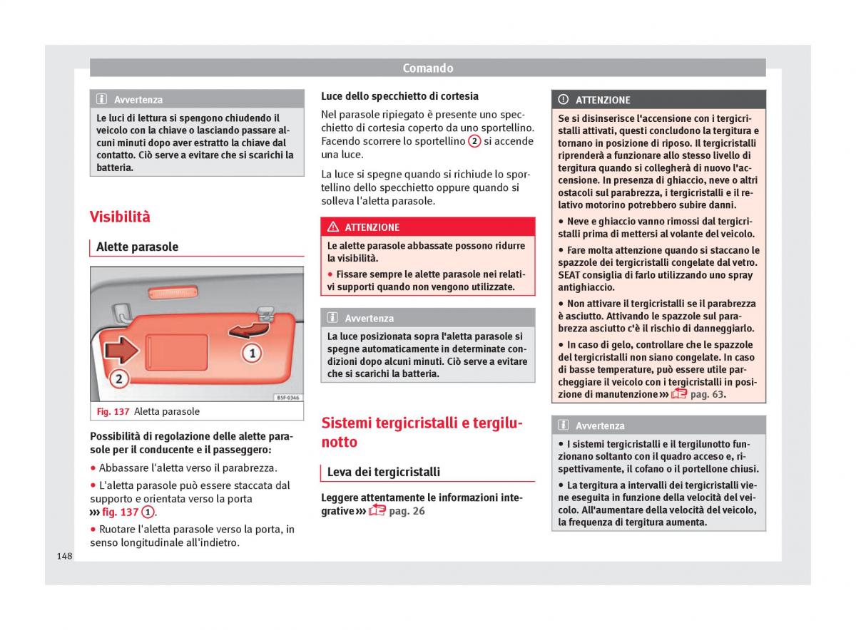 Seat Ateca manuale del proprietario / page 150