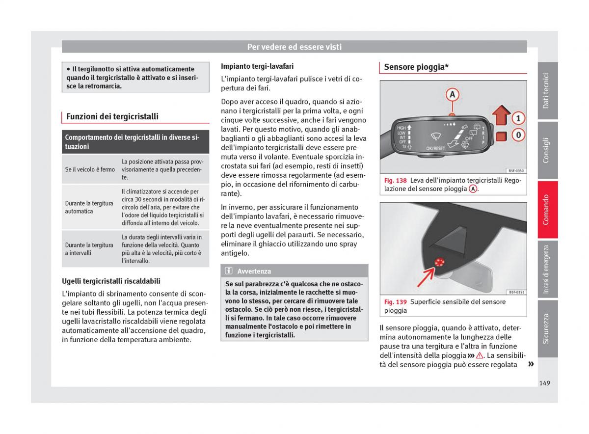 Seat Ateca manuale del proprietario / page 151