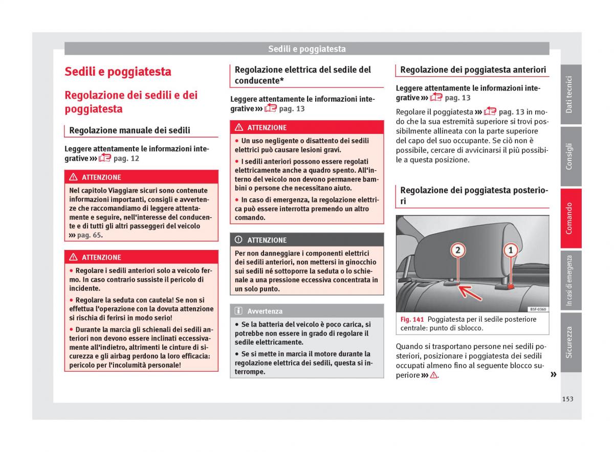 Seat Ateca manuale del proprietario / page 155