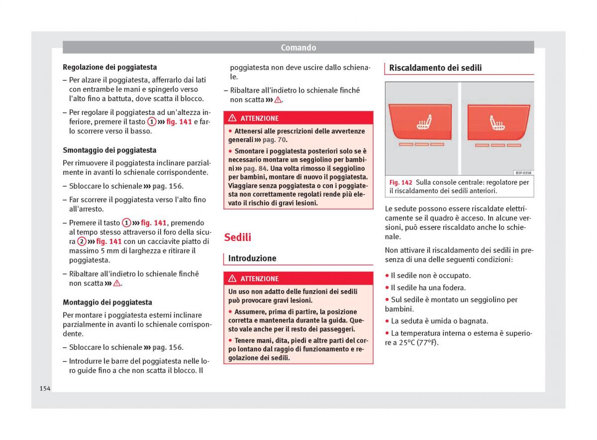 Seat Ateca manuale del proprietario / page 156