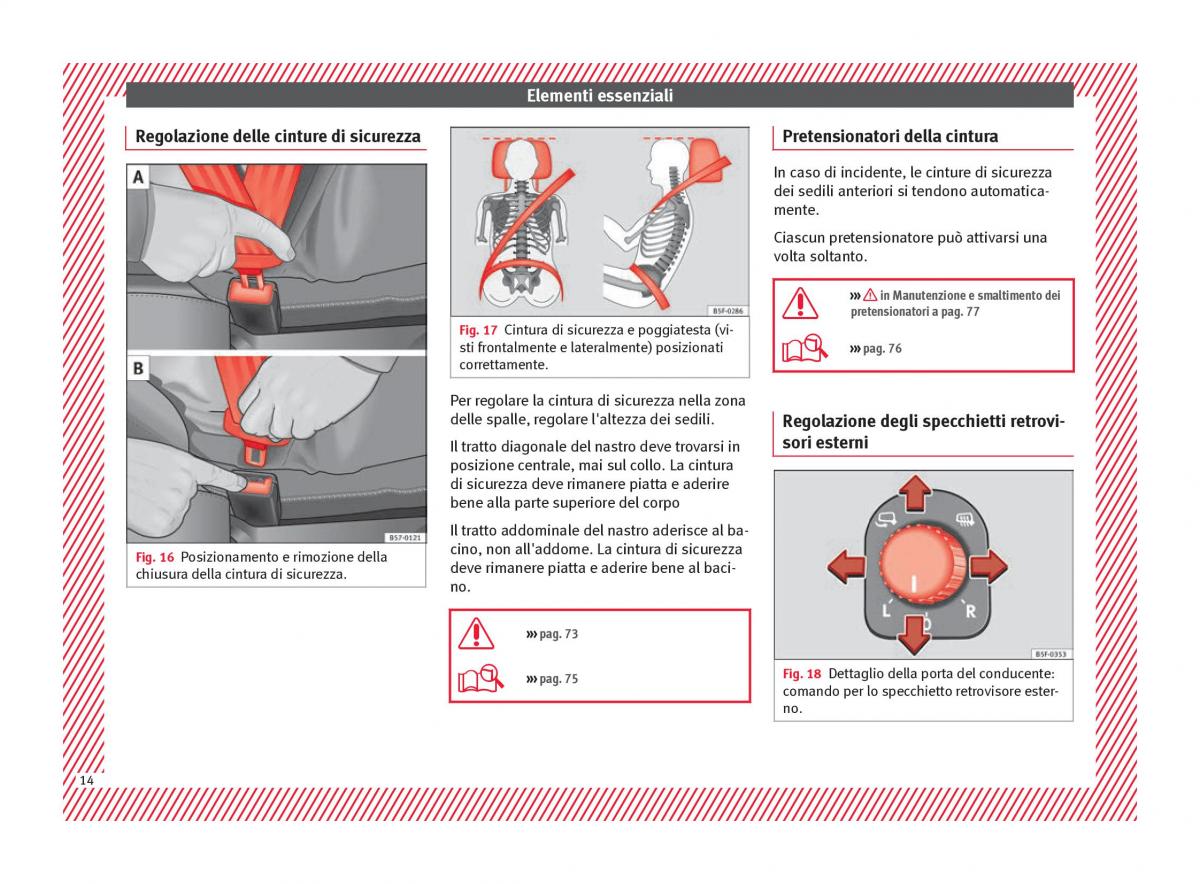 Seat Ateca manuale del proprietario / page 16