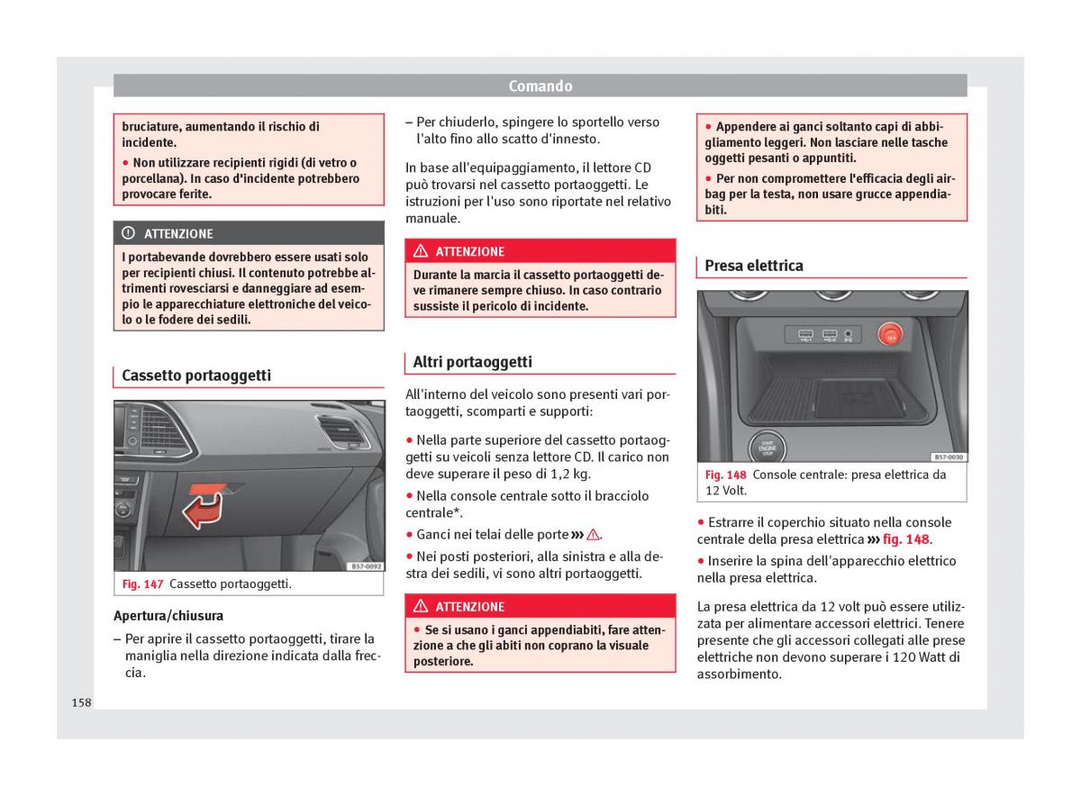 Seat Ateca manuale del proprietario / page 160