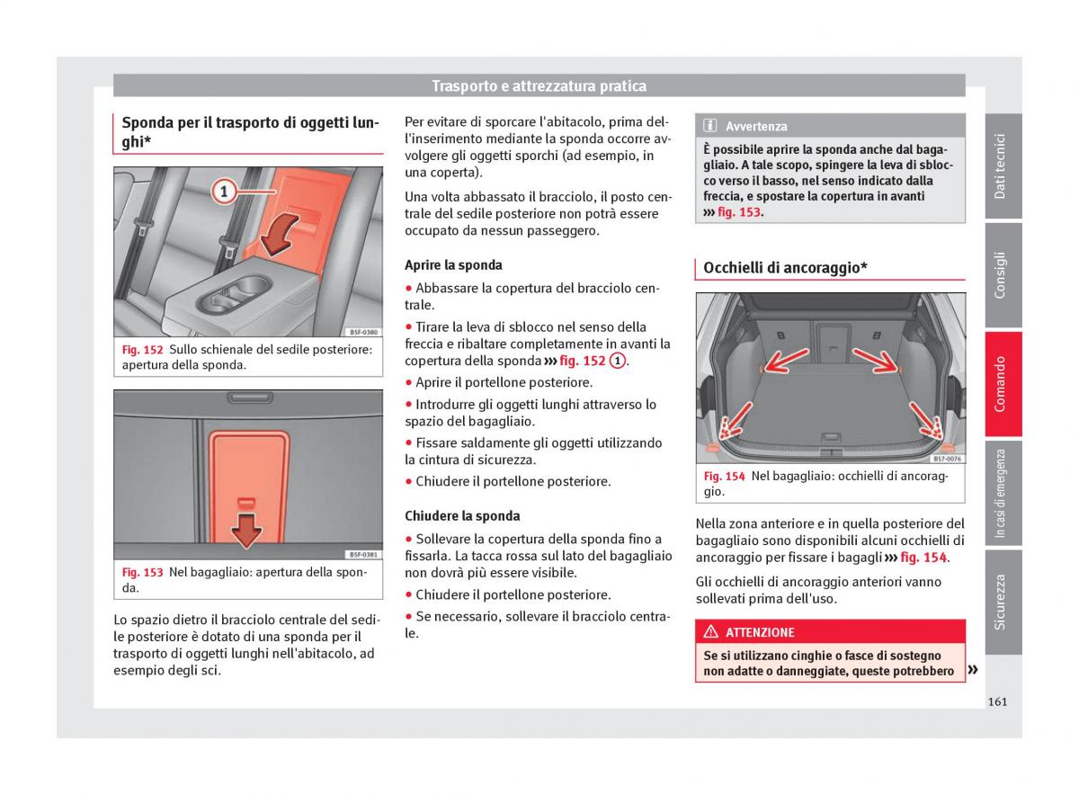 Seat Ateca manuale del proprietario / page 163