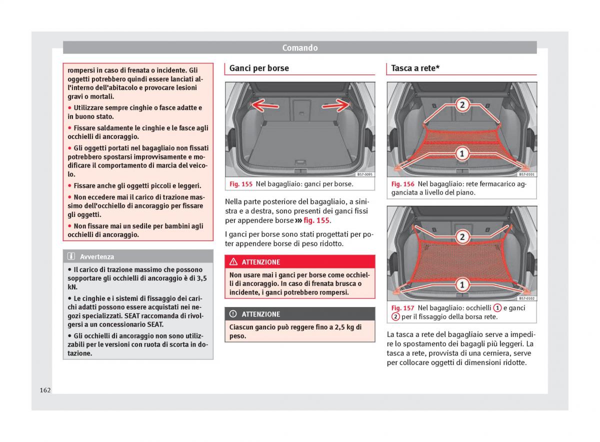 Seat Ateca manuale del proprietario / page 164