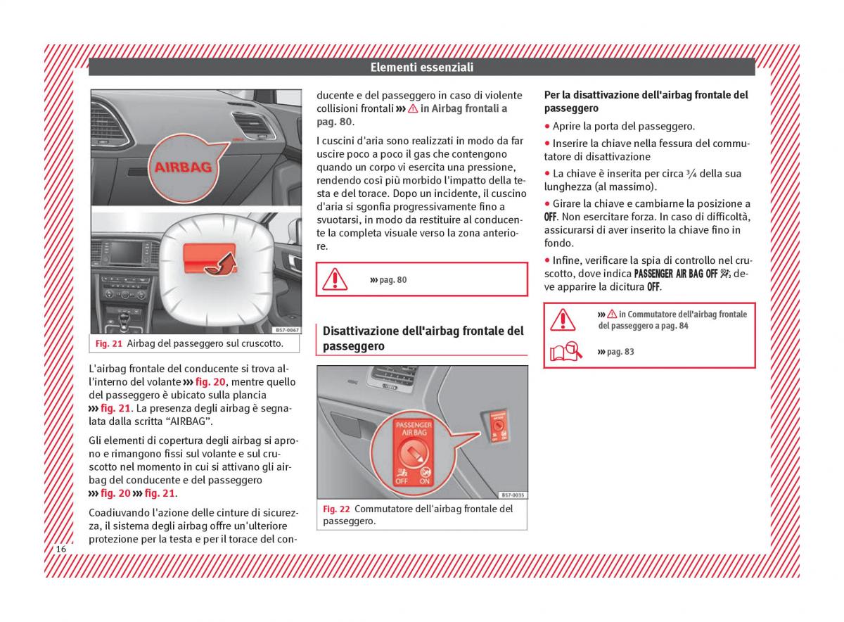 Seat Ateca manuale del proprietario / page 18