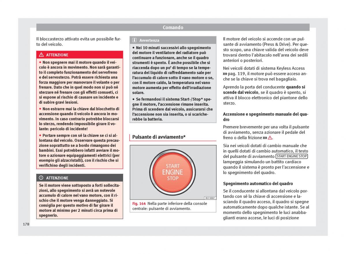 Seat Ateca manuale del proprietario / page 180