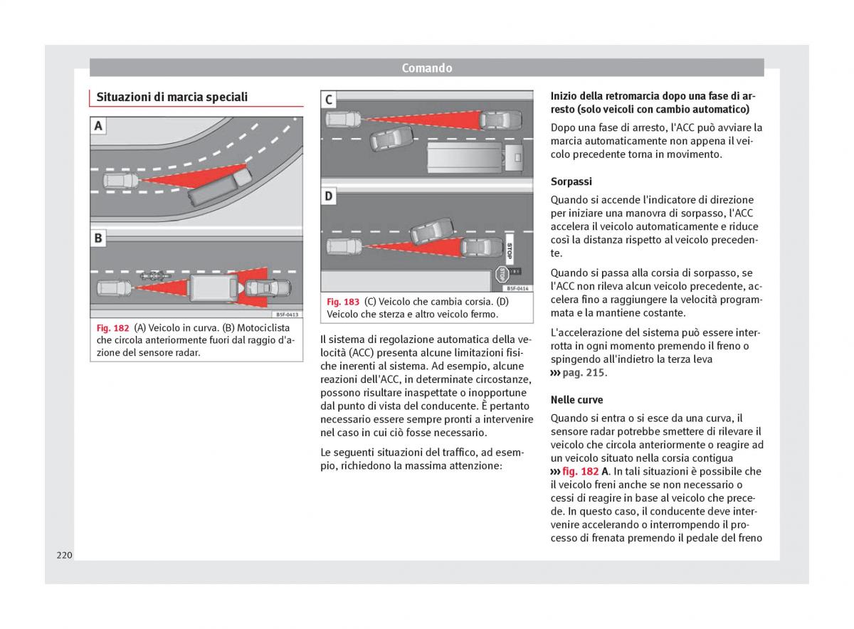 Seat Ateca manuale del proprietario / page 222